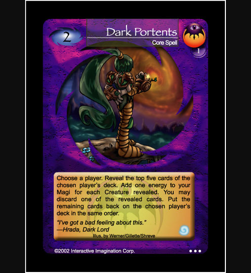 Dark Portents - Foil